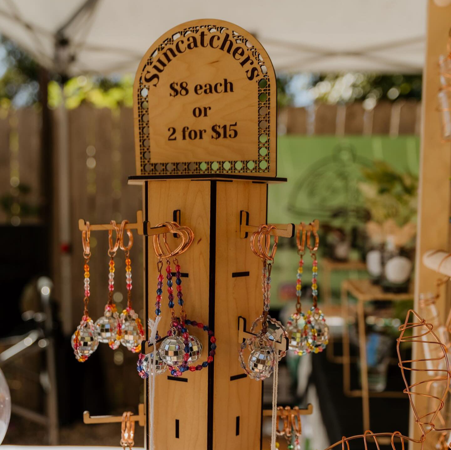 Custom Spinning Product Hanging Display Tower