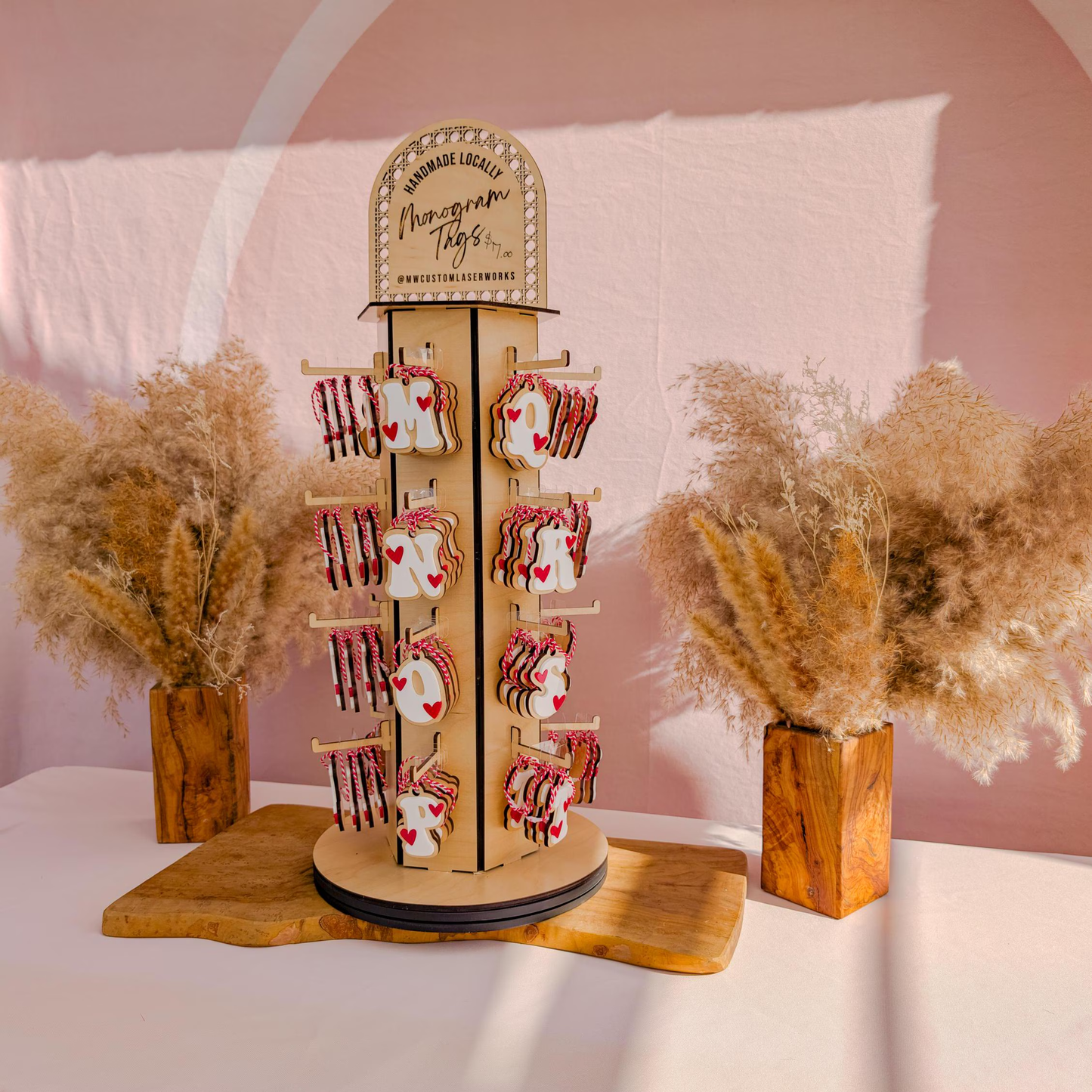Custom Spinning Product Hanging Display Tower