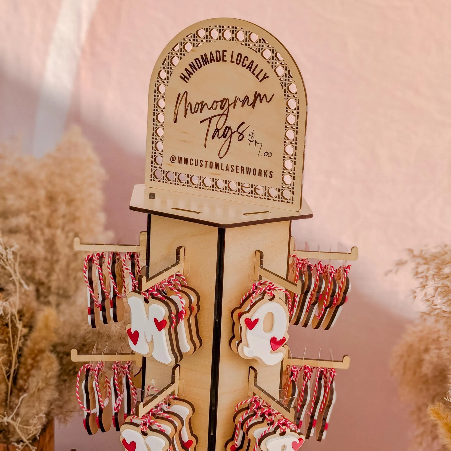 Custom Spinning Product Hanging Display Tower
