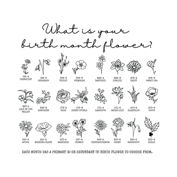 Exploring the Blossoming Beauty: Birth Month Flowers and Their Enchant ...